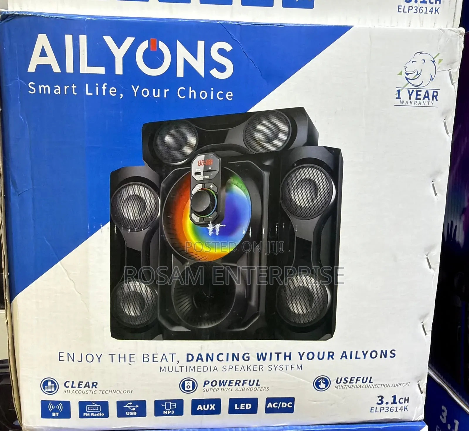 Ailyons Elp 3614 Woofer