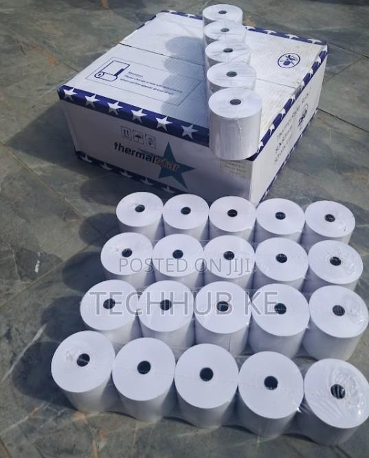 Thermal Rolls Paper 50 Pack for Receipt Printers White