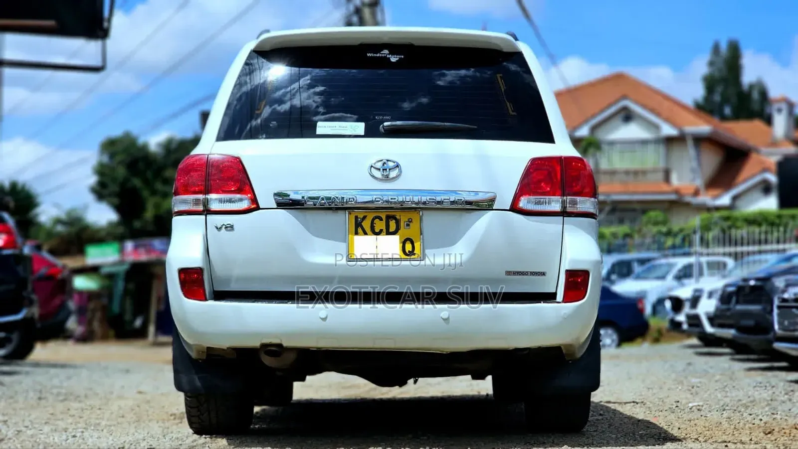 Toyota Land Cruiser 2008 White