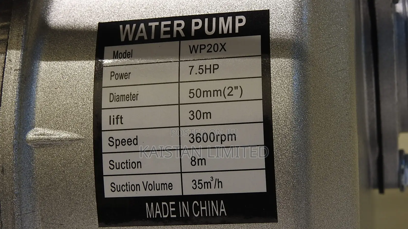 Kato Germany 2-Inch Water Pump With Powerful 8hp Engine