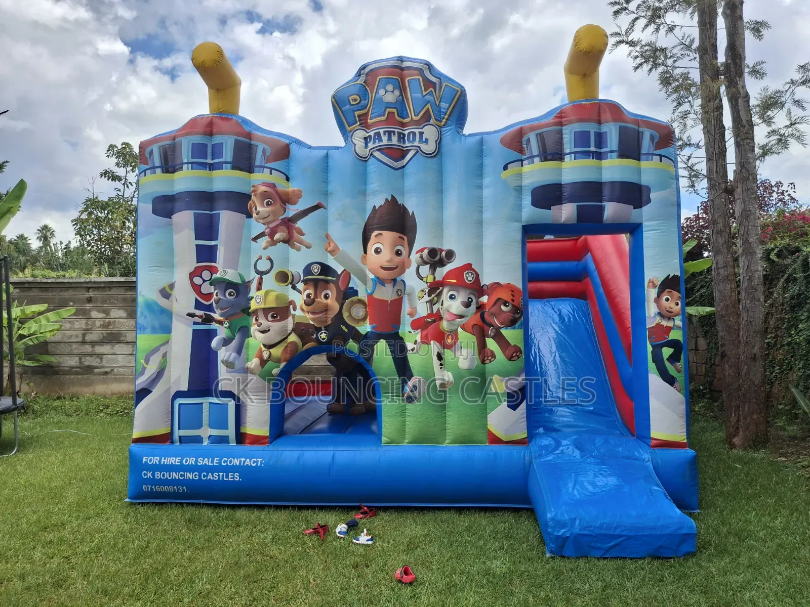 Paw Patrol Bouncy Castles for Hire