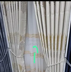 Brown Curtains and Brown Sheers