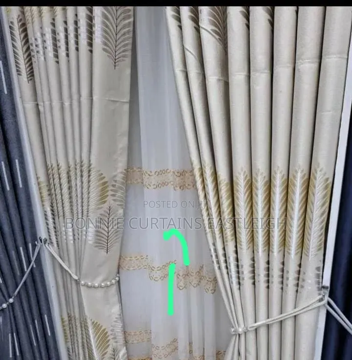 Brown Curtains and Brown Sheers