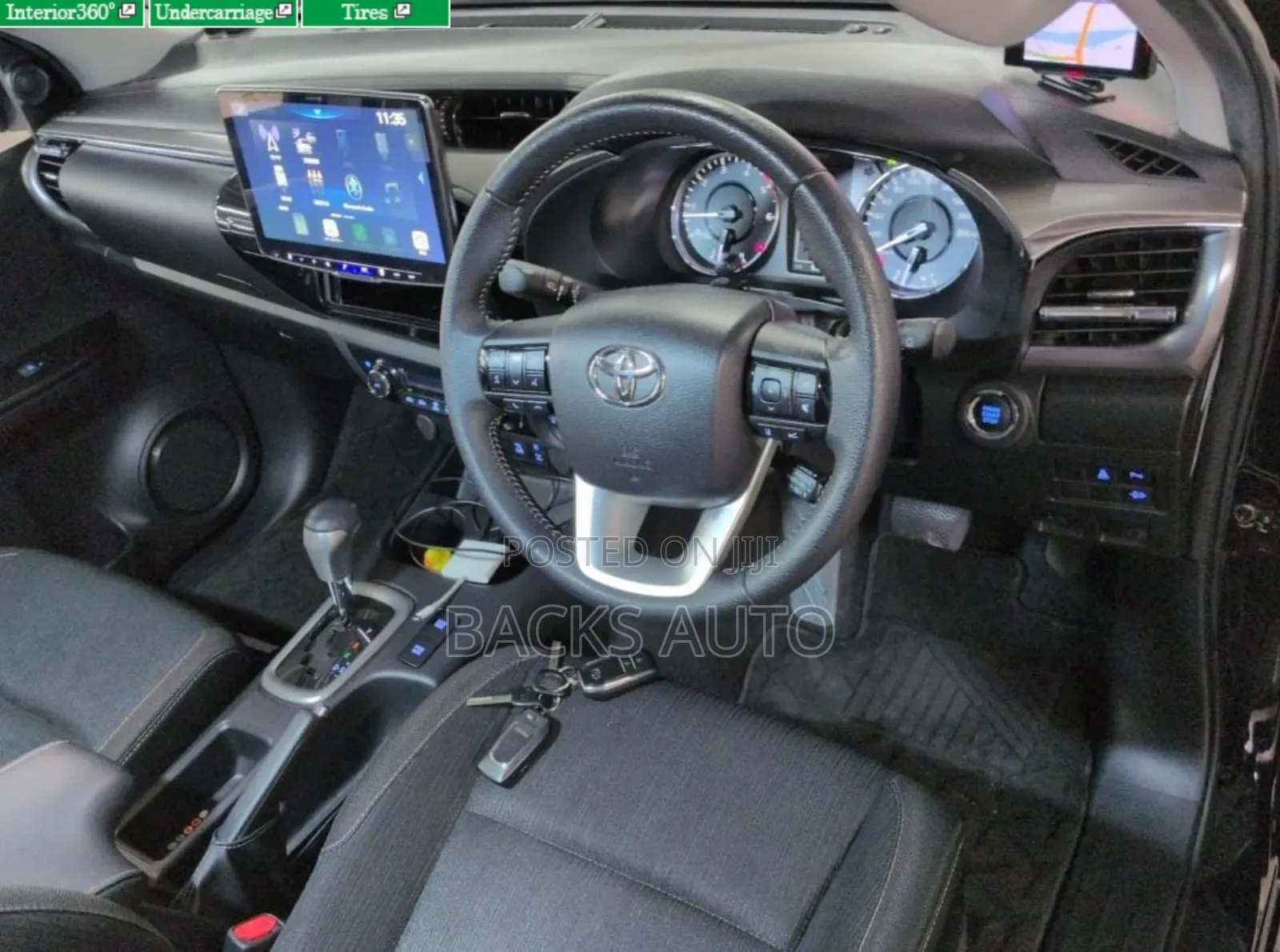 Toyota Hilux 2021 Black