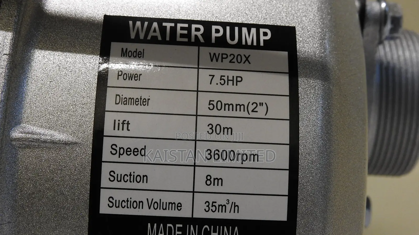 Kato Germany Wp20x Water Pump – Ideal for Farms Construction