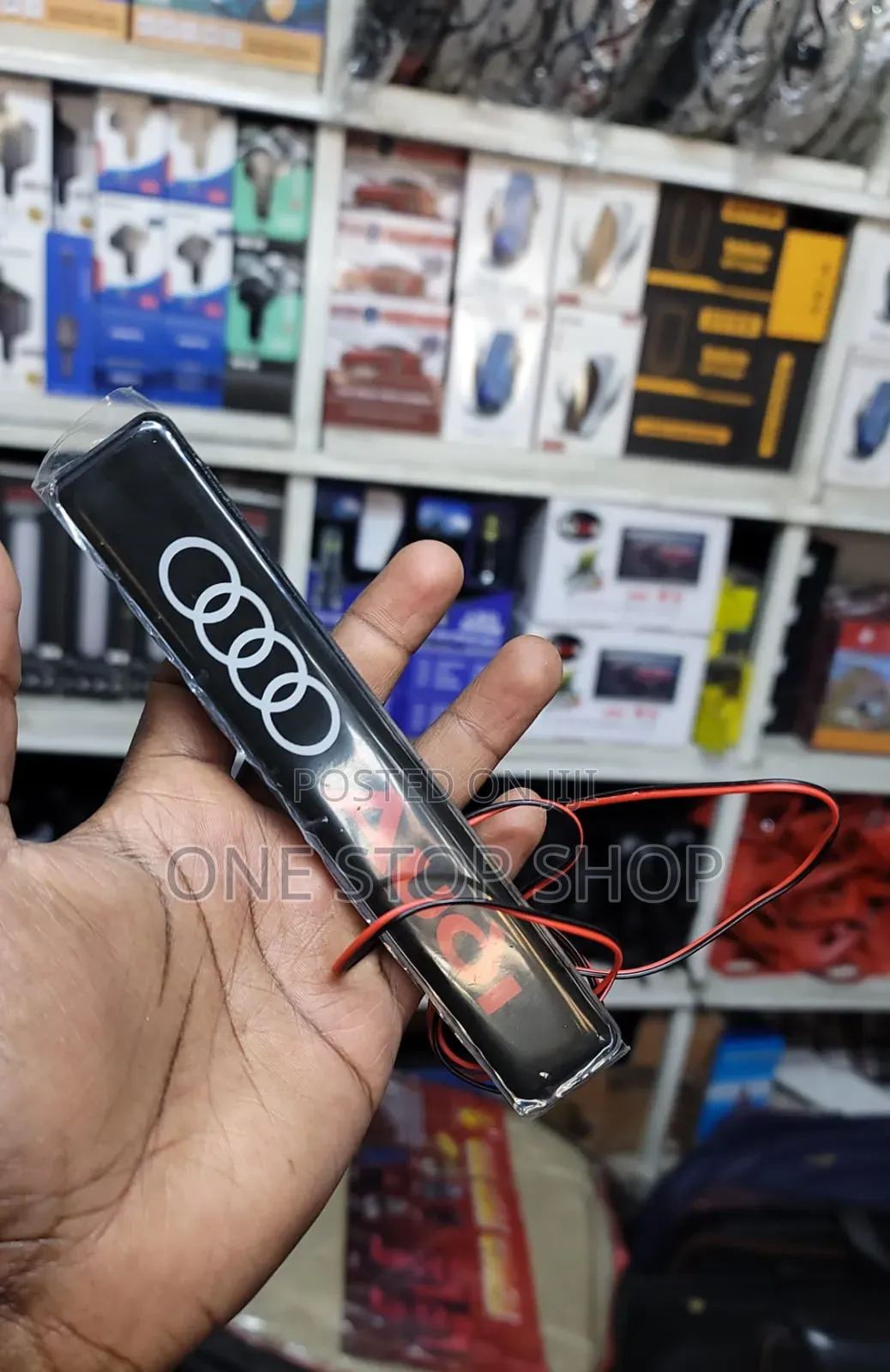 Audi Led Decal Badge Designed for Front Grill Audi Vehicles