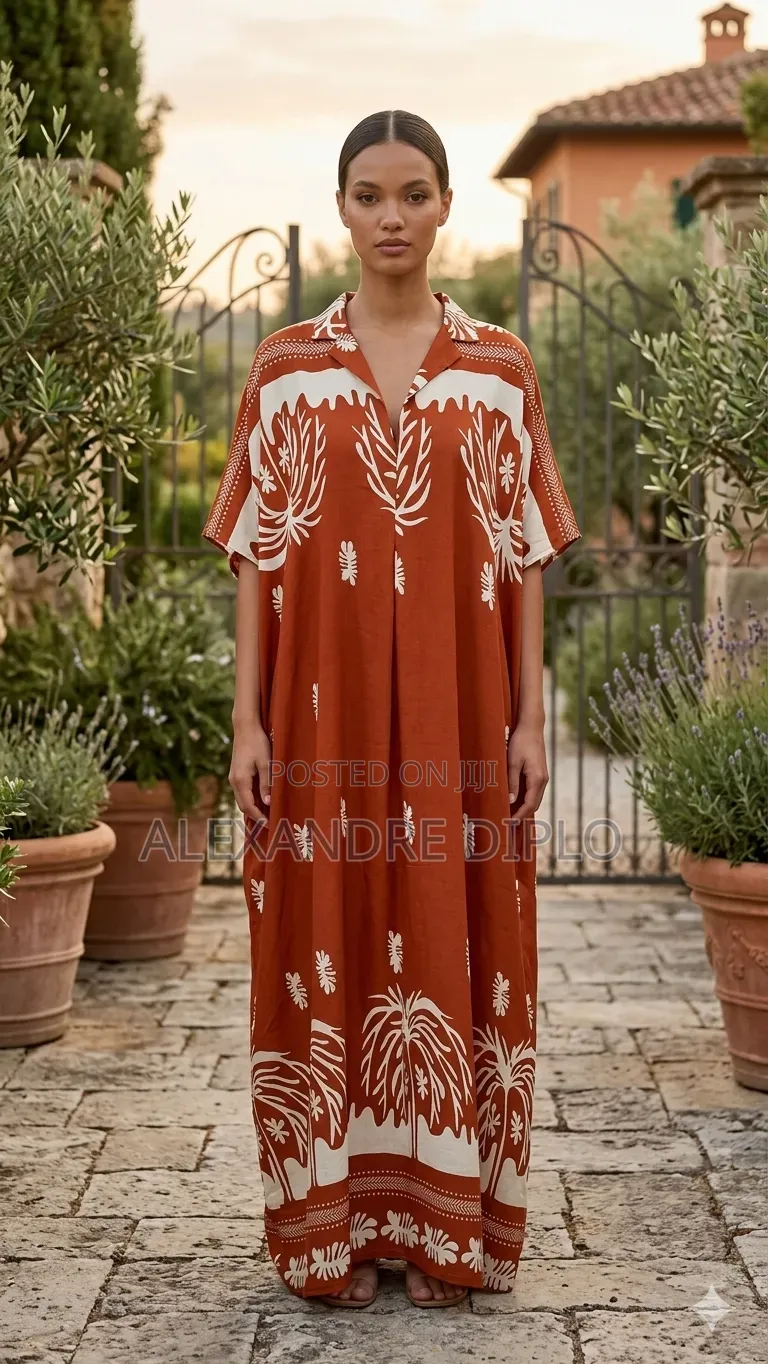 Comfortable Oversized Kaftan Dress for Women