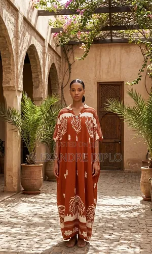 Comfortable Oversized Kaftan Dress for Women