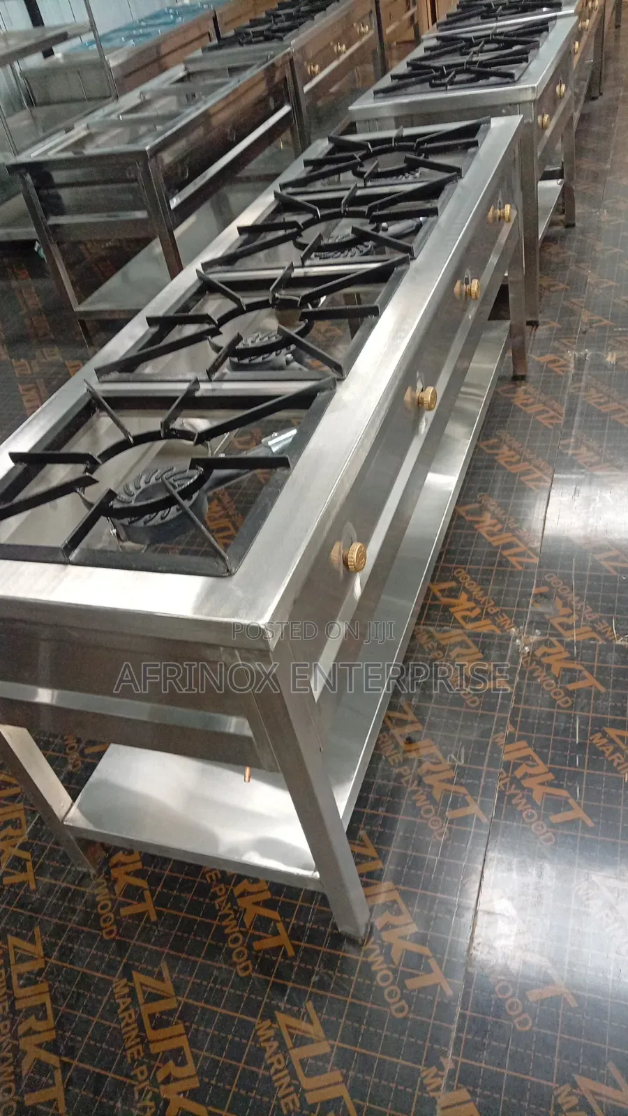 Four Burner Gas Cooker Commercial