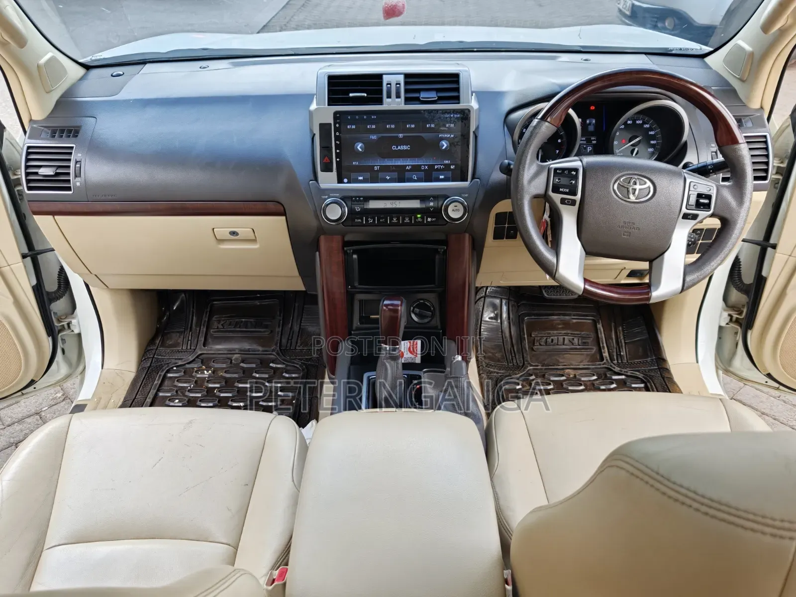 Toyota Land Cruiser Prado 2015 White
