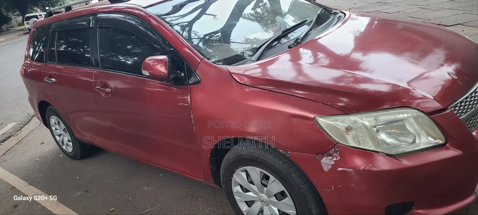 Toyota Corolla Fielder 2007 Red