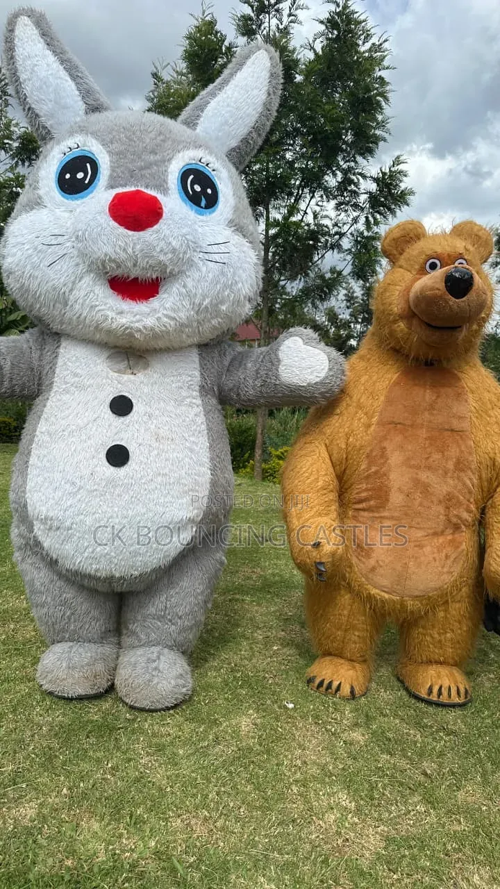 Inflatable Bears/Mascots for Hire