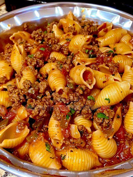 Spaghetti and Mince