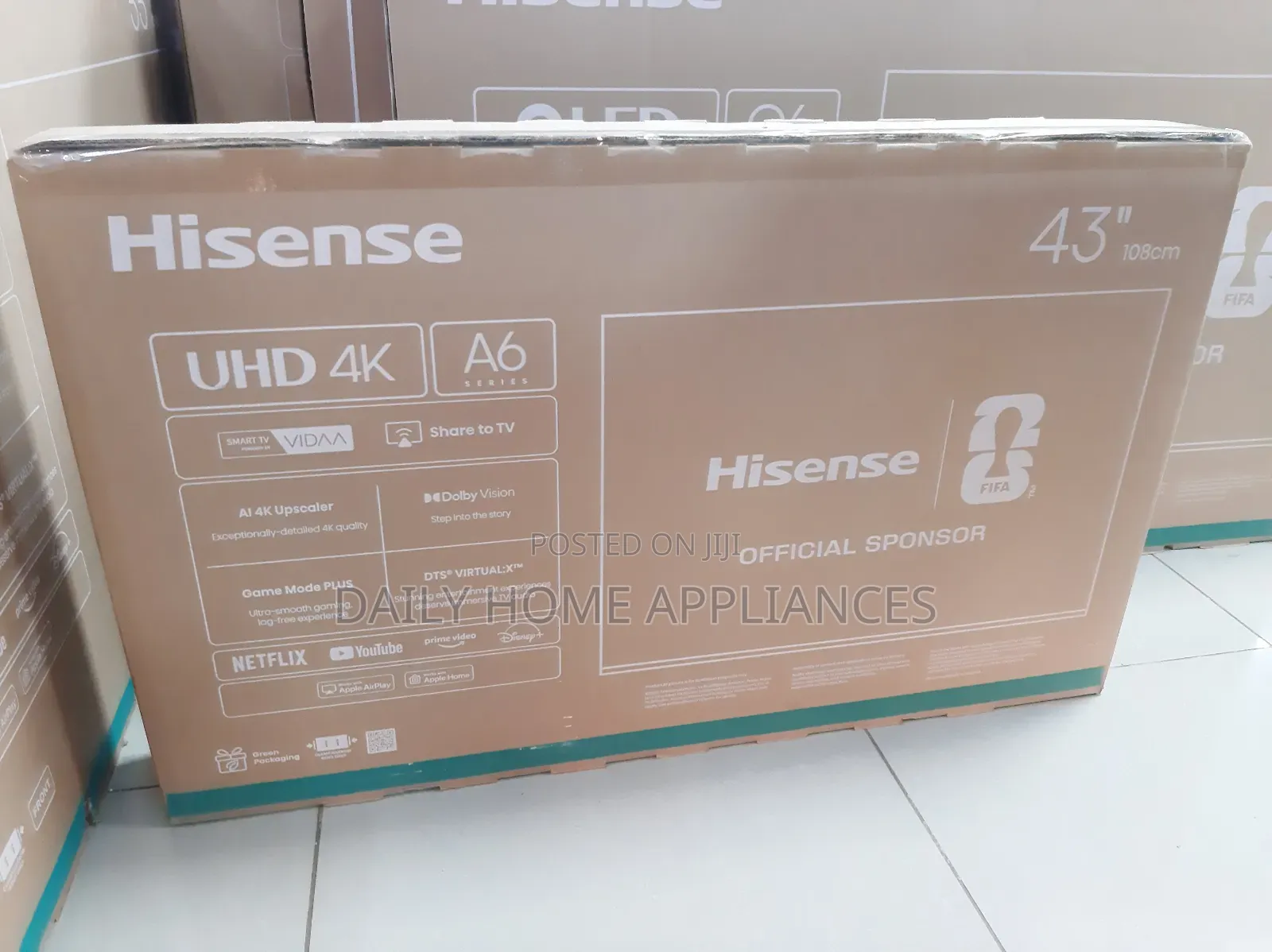 Hisense 43" Uhd Smart Tv