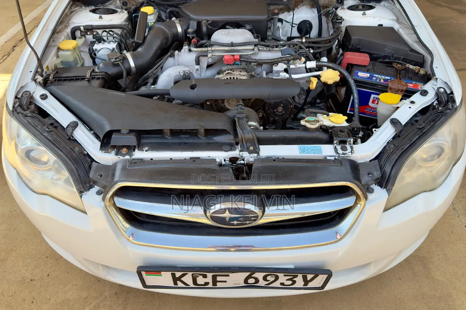 Subaru Legacy 2008 White