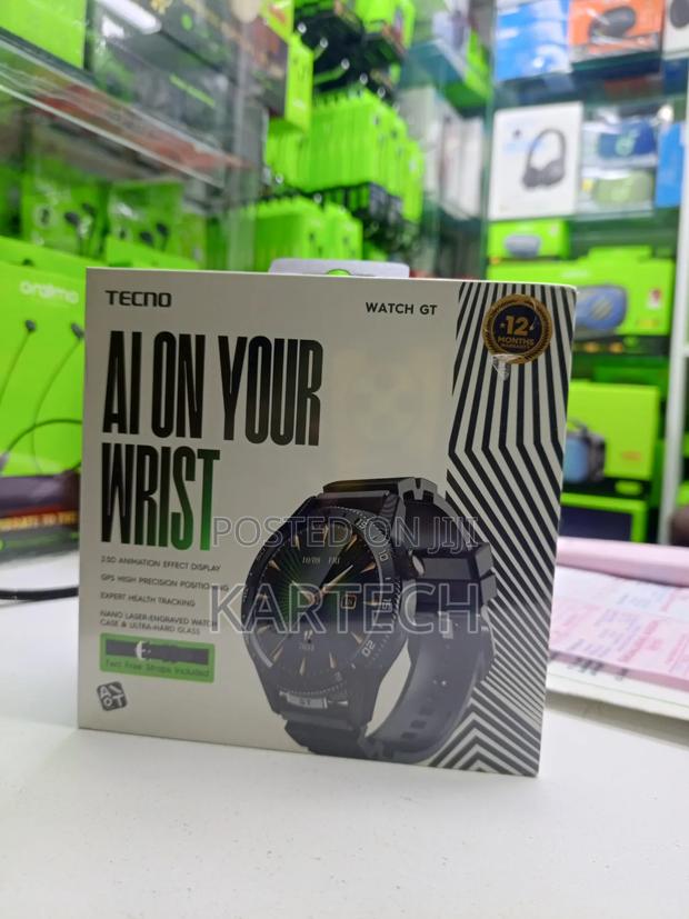 Tecno Watch Gt Smartwatch With GPS Health Monitoring