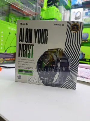 Tecno Watch Gt Smartwatch With GPS Health Monitoring