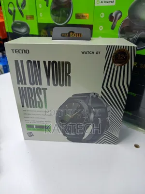 Tecno Watch Gt GPS Smart Watch With Advanced Fitness Tracking