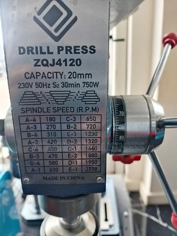 Zqj4120 Drill Press 20mm - thumbnail 2