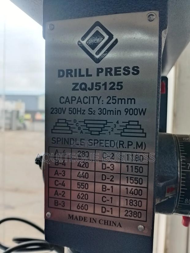 Zqj5125 Drill Press 25mm - thumbnail 2