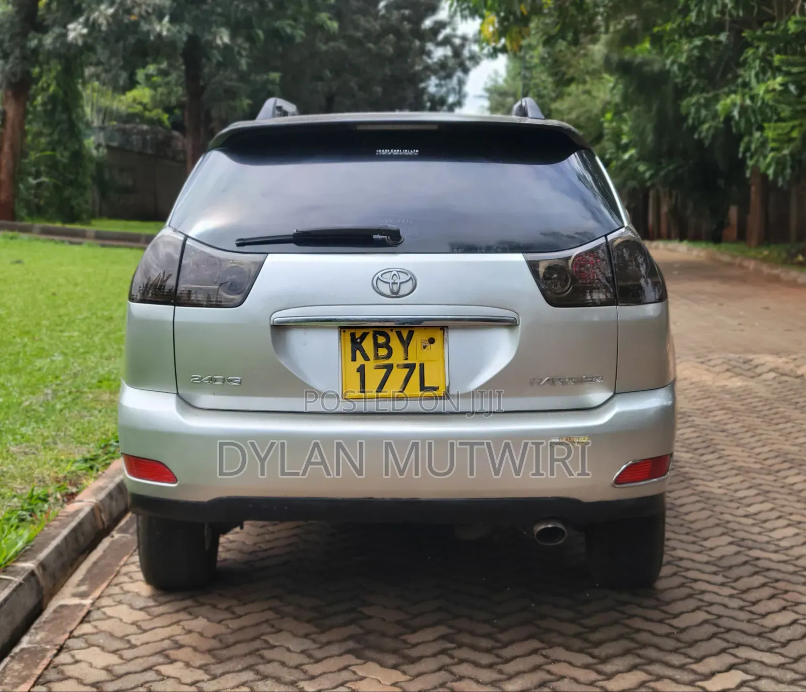 Toyota Harrier 2007 Silver