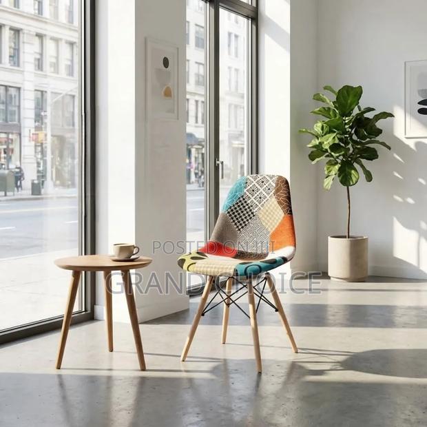 Eames Chairs With Fabric Material