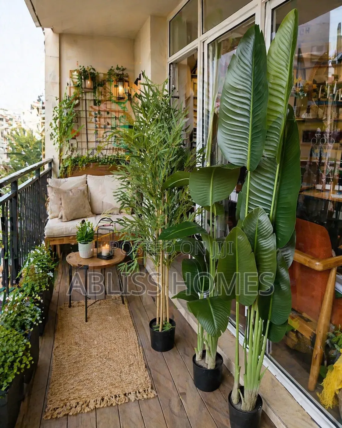 Large Artificial Banana Tree