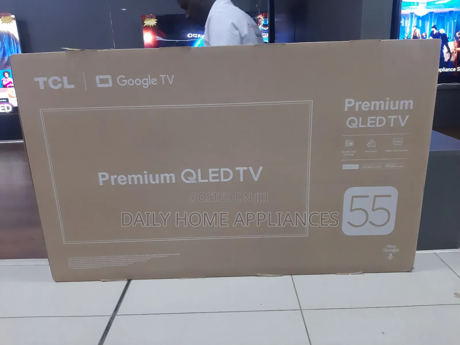 TCL 55" Qled Google Tv