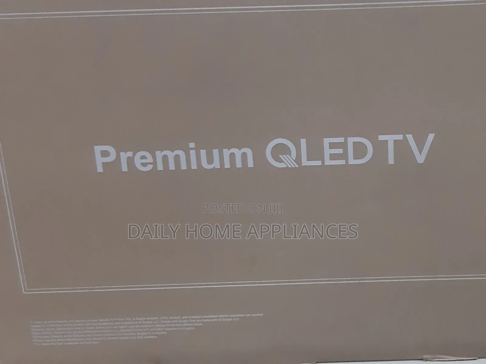 TCL 55" Qled Google Tv