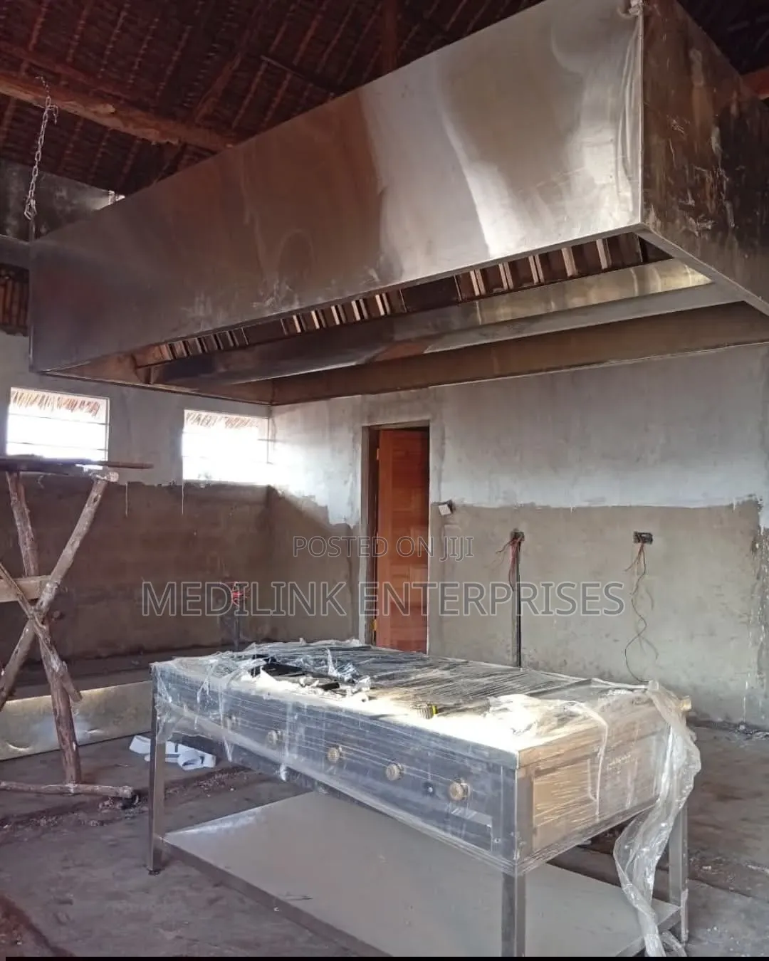 Stainless Steel Commercial Modern Kitchen 