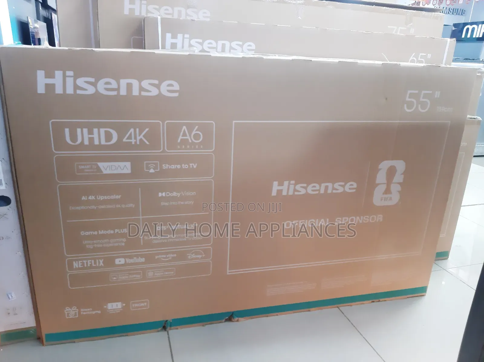 Hisense 55" Uhd Smart Tv