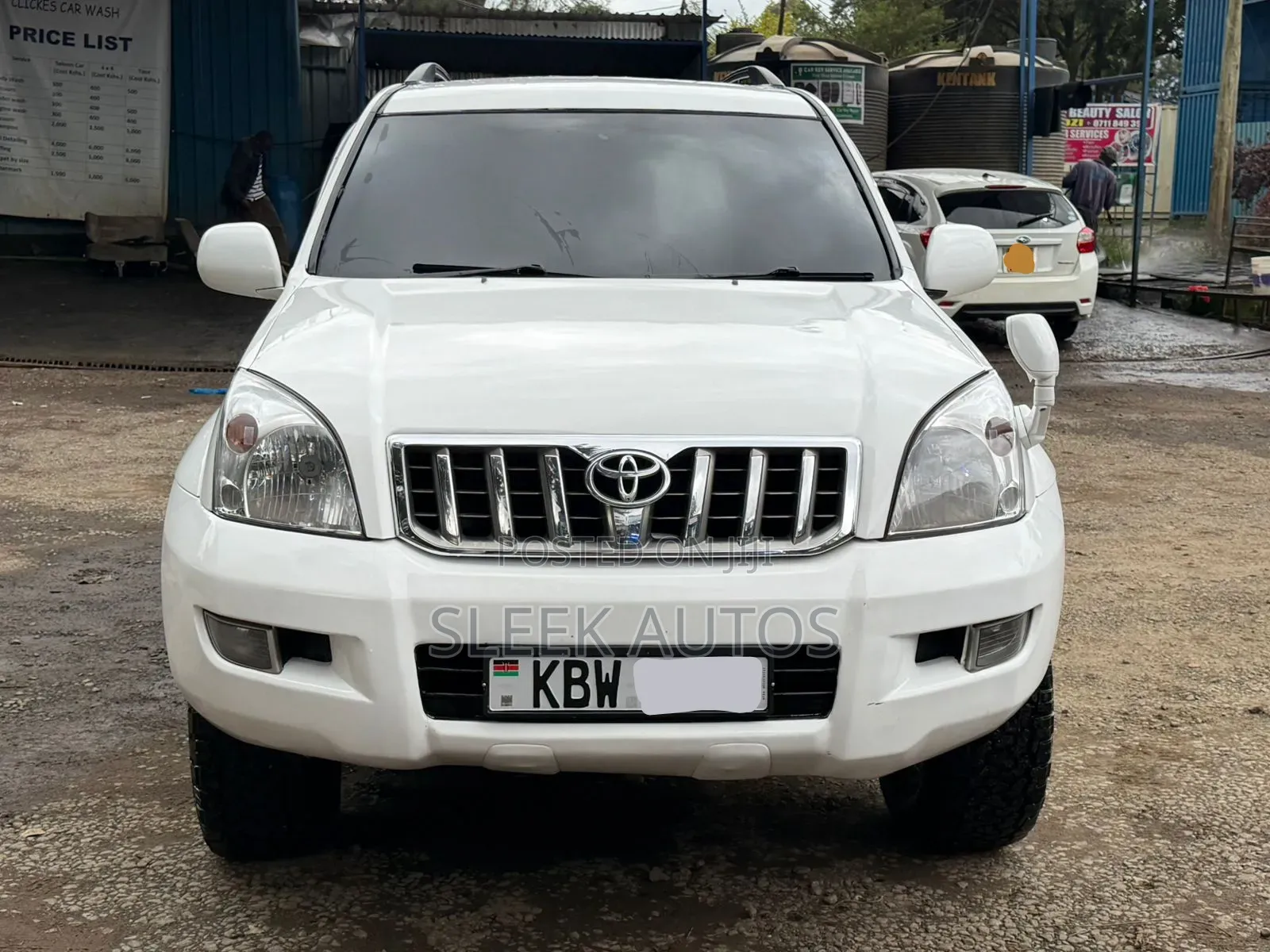Toyota Land Cruiser Prado 2007 White