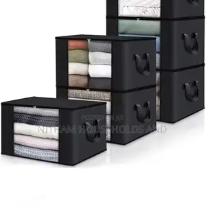 Canvas Quilt Clothing Storage Organizer