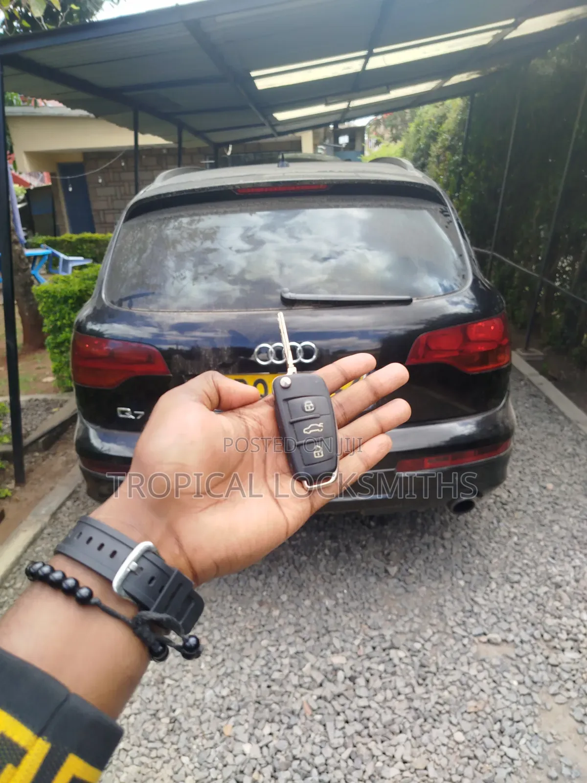 Audi Q7 Car Key Programming