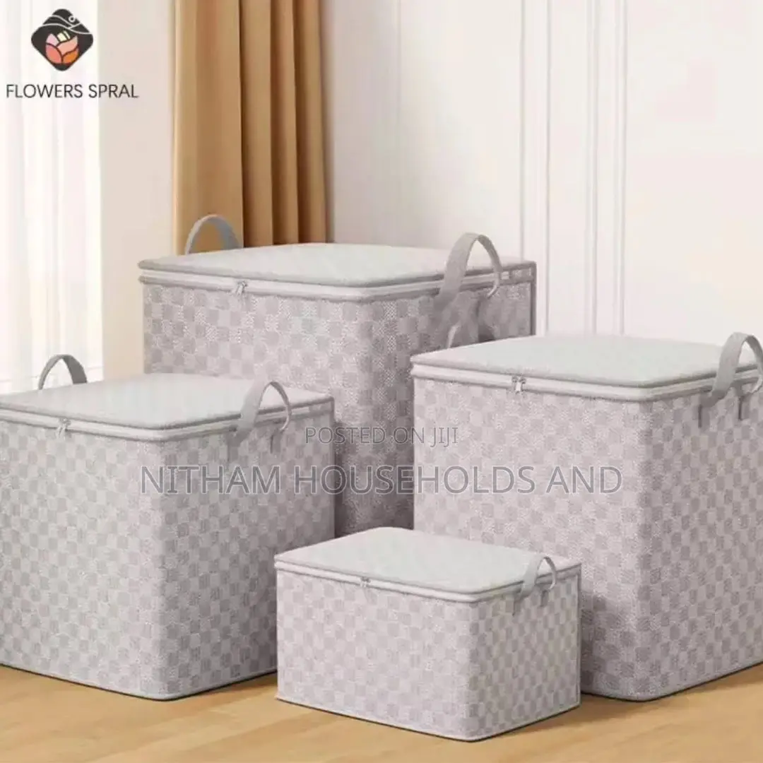 Quilt Storage Bags With Zipper Lids