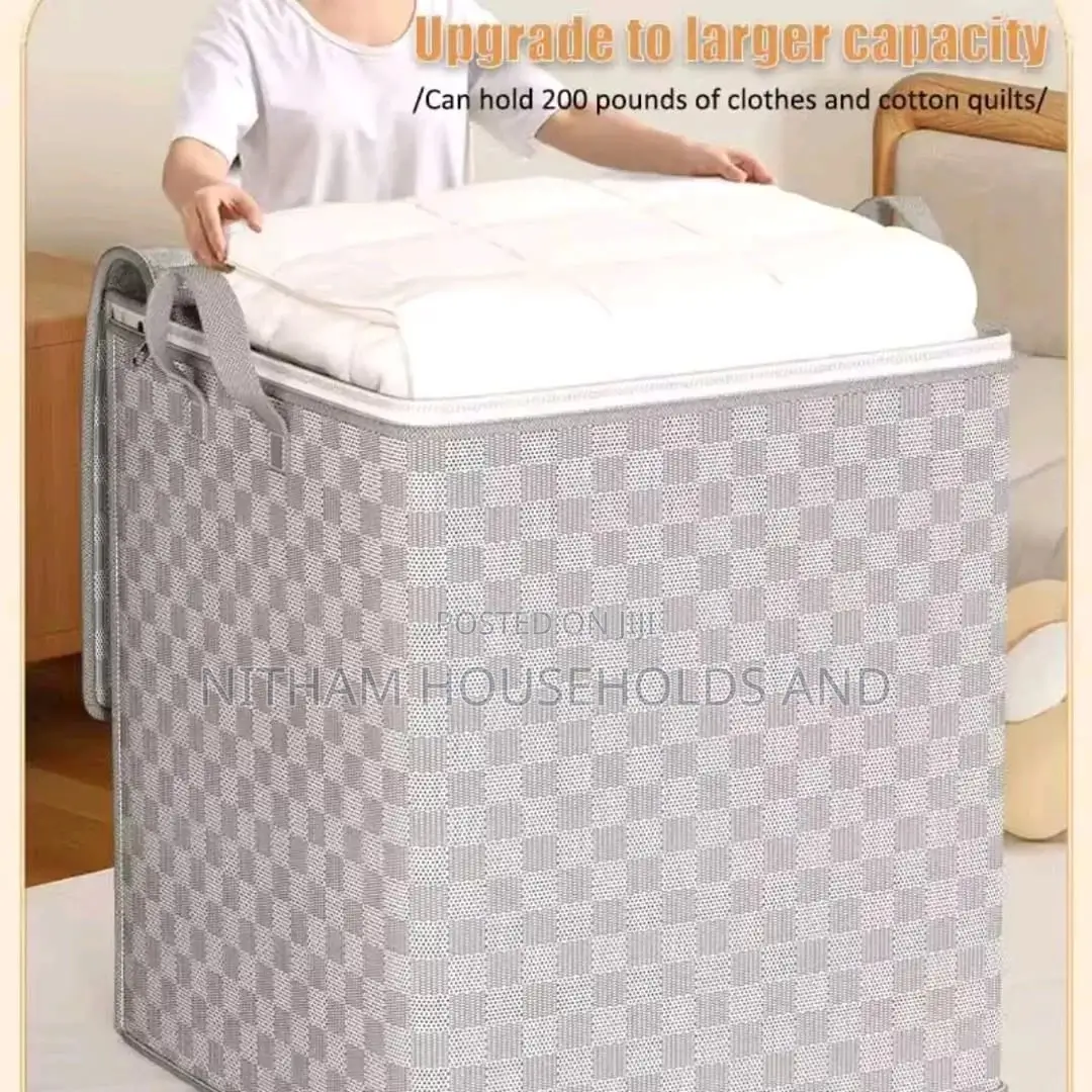 Quilt Storage Bags With Zipper Lids
