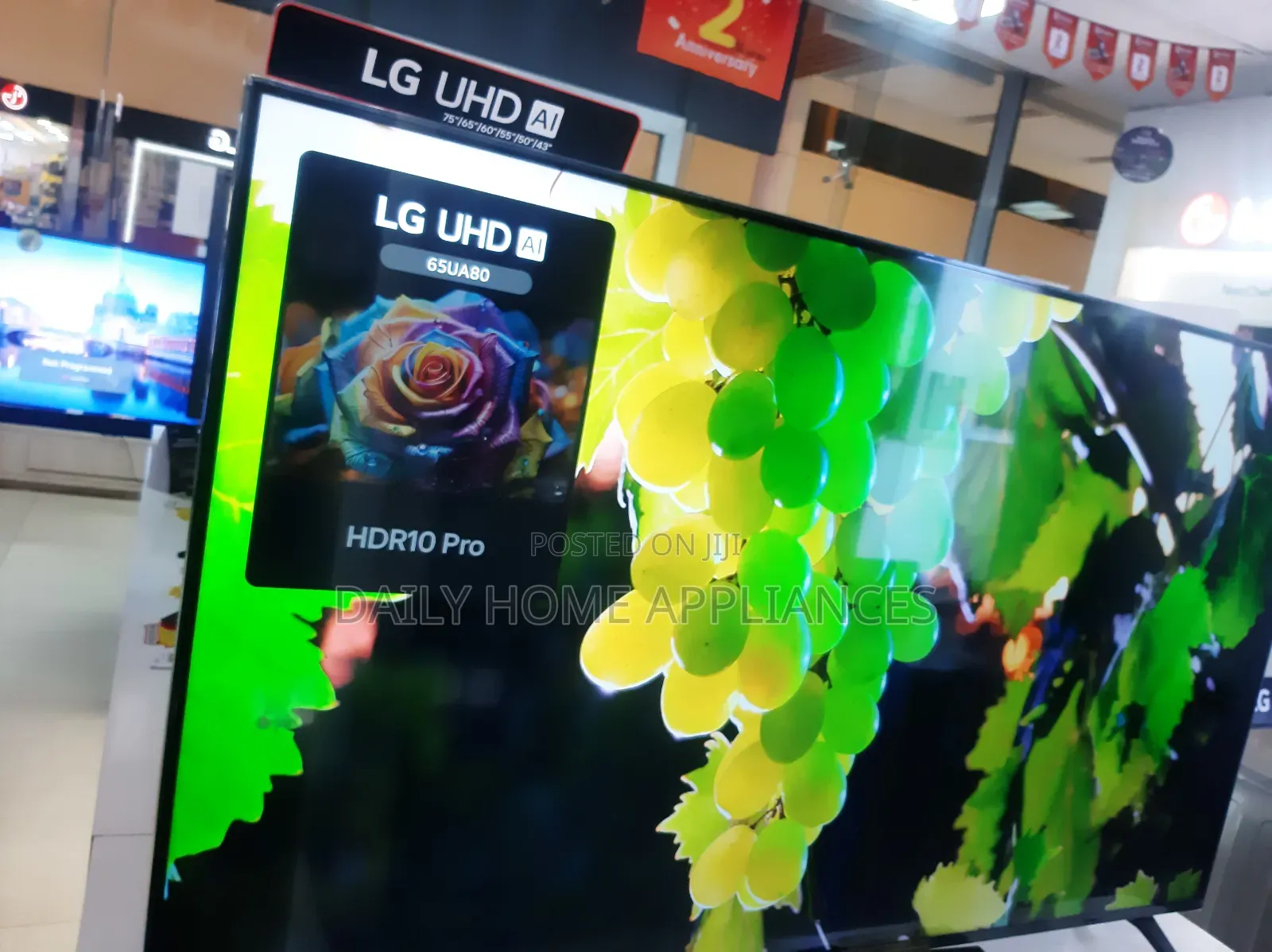Lg 65" Uhd Smart Tv Webos