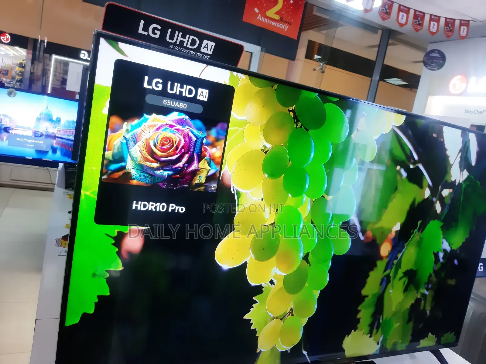 Lg 65" Uhd Smart Tv Webos