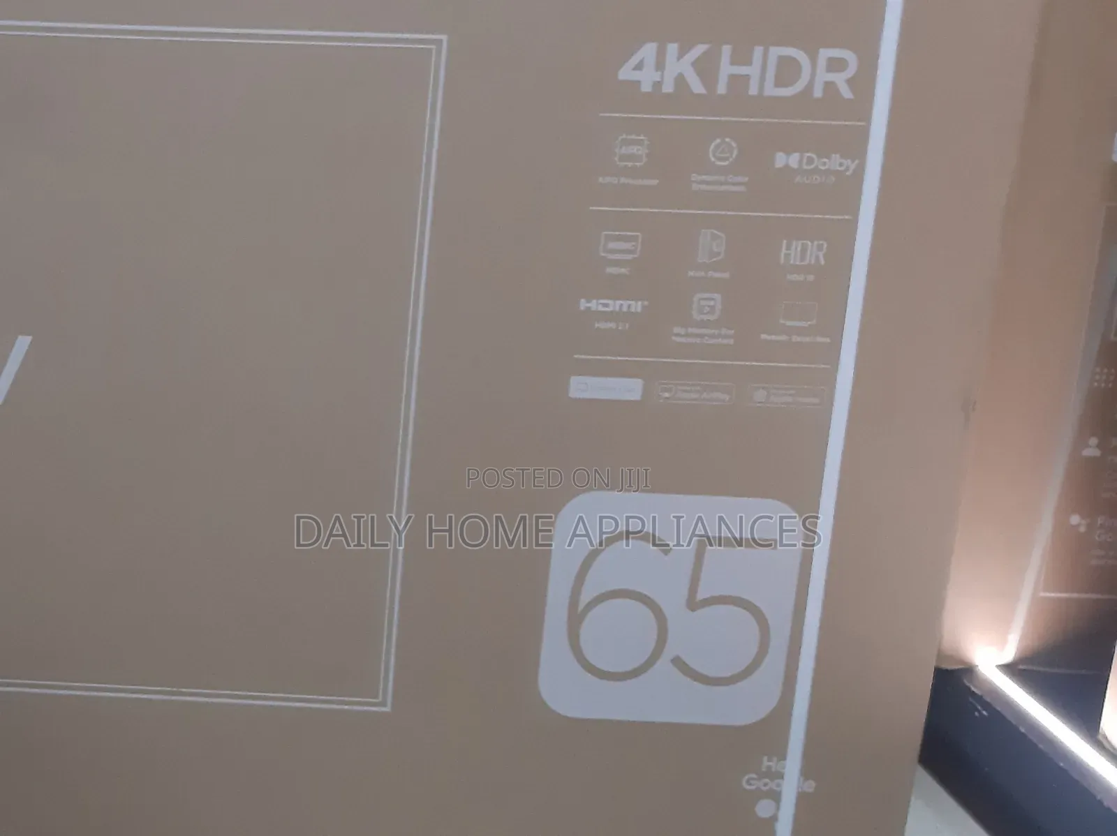 TCL 65" Uhd Google Tv