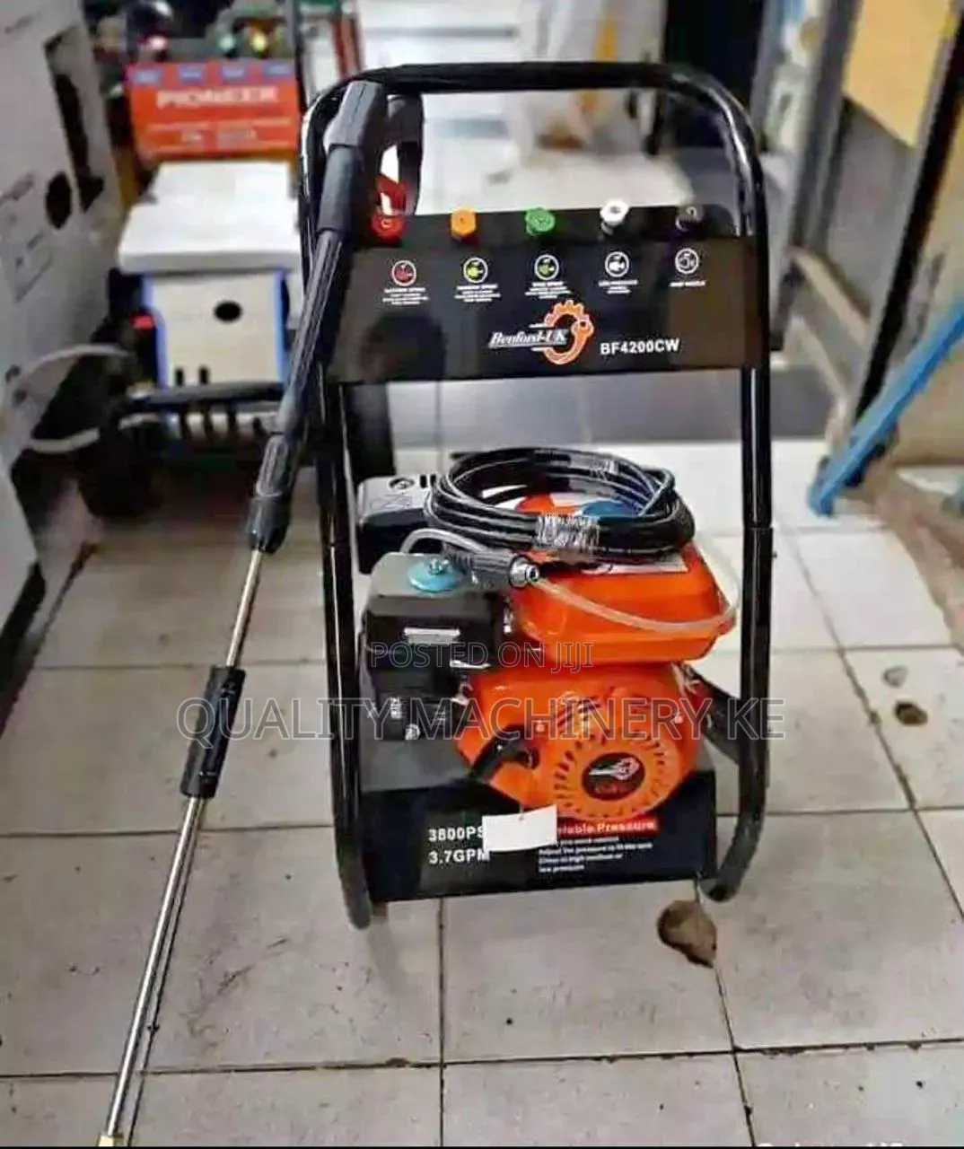 Heavy-Duty Car Wash Petrol Powered