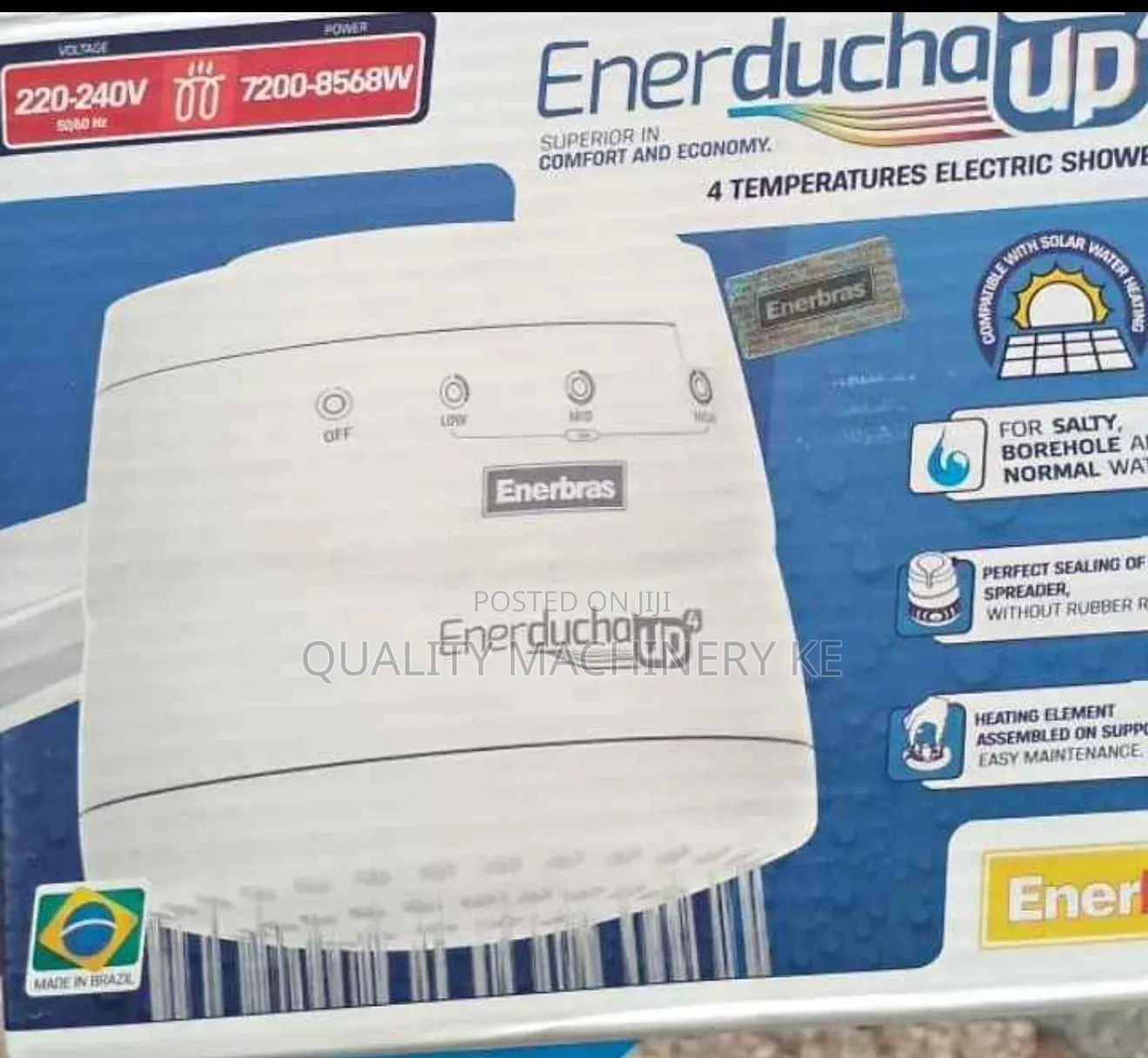 High-standard Enerducha Shower Head/Instant Showers