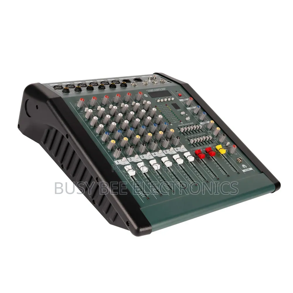 6-Channel 350w Power Mixer Amplifier