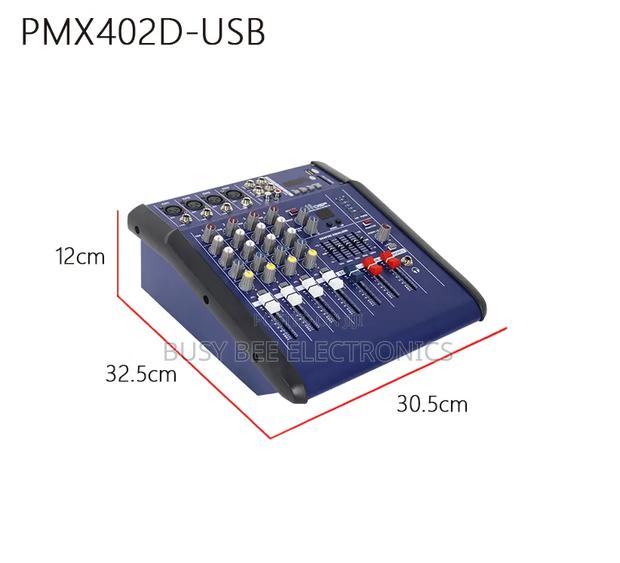 250w 4 Channel Audio Power Mixer - thumbnail 4