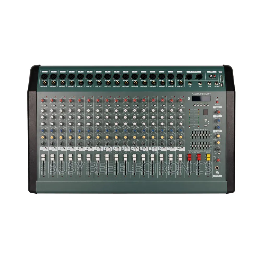 Professional Multifunctional 350w 16 Channel Mixer