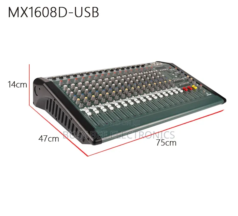 Professional Multifunctional 350w 16 Channel Mixer