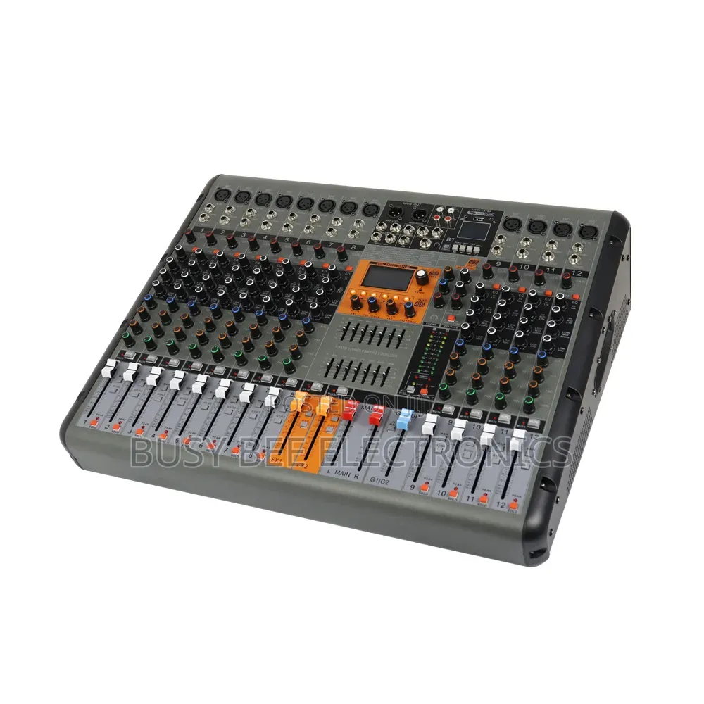 3000w 12 Channel Professional Powered Mixer