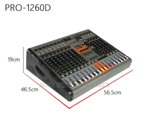 3000w 12 Channel Professional Powered Mixer