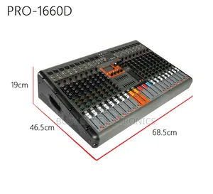 3500w 16 Channel Professional Digital Mixer
