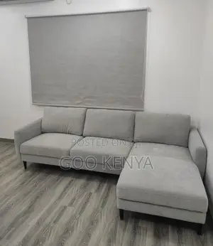 Home Sofa; Modern Fabric L Shaped Corner Sofa Set