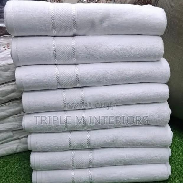 Experience Spa Luxury Daily With Our Premium White Towels